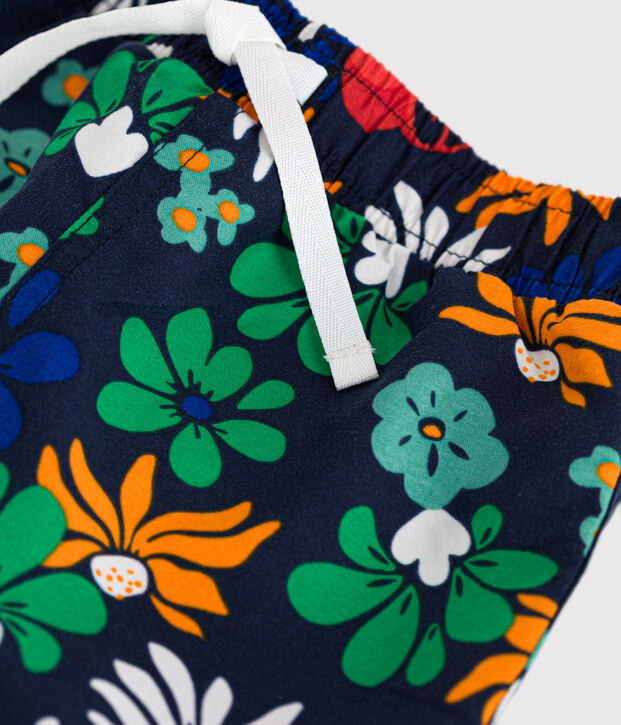 Babies' Swim Shorts blue/multicolor