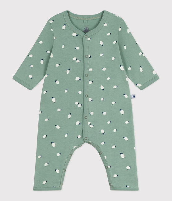 Babies' printed cotton footless pyjama suit SAULE /MULTICO