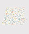 Girls' Springtime Floral Tubular Knit Pyjamas MARSHMALLOW white/MULTICO white