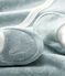 Babies' Bear Patterned Super Soft Terry Nightwear Set SEDUMBLUE /ECUME