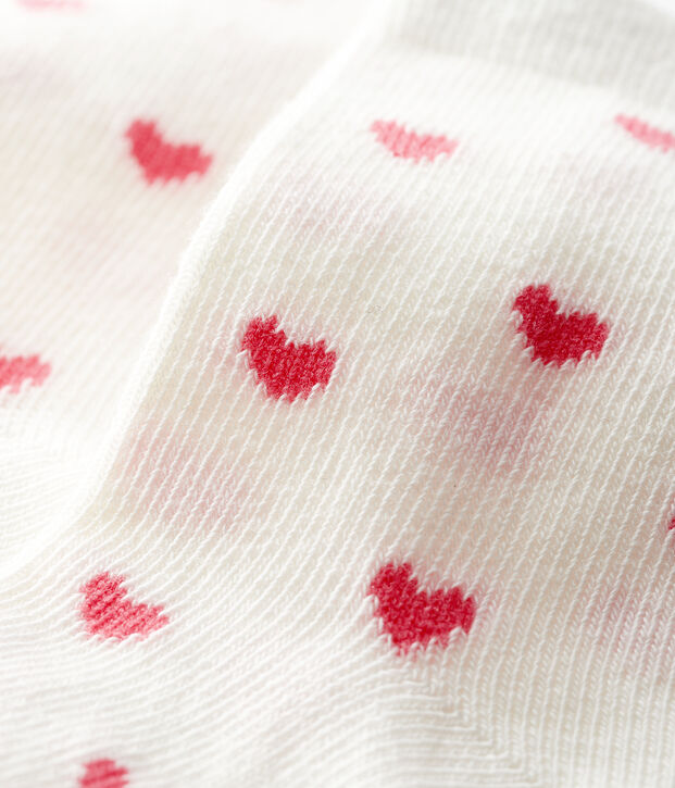 Pack of 2 pairs of socks for babies. multicolor