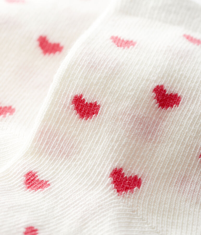 Pack of 2 pairs of socks for babies. multicolor