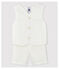 Baby Boys' Stripy Poplin Clothing - 2-Pack MARSHMALLOW white/MULTICO white