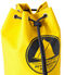 Rubber oilskin bucket bag JAUNE