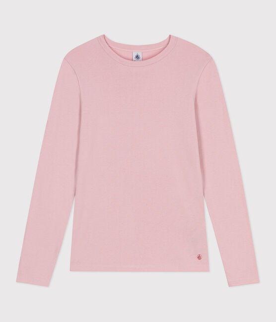 The Iconic long-sleeved cotton T-shirt for women JOLI pink