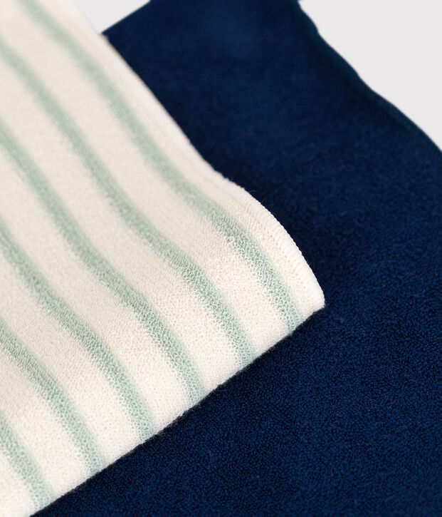 2 Babies' Terry Bandanas multicolor