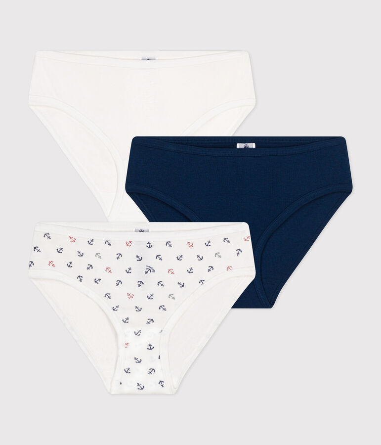 Women's cotton briefs - 3-Pack multicolor