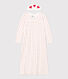 Girls' Velour Nightdress and Heart Tiara