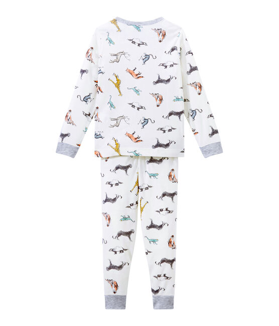 Little boy's pyjamas MARSHMALLOW white/MULTICO white