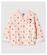 Baby Girls' Print Fleece Baseball Jacket