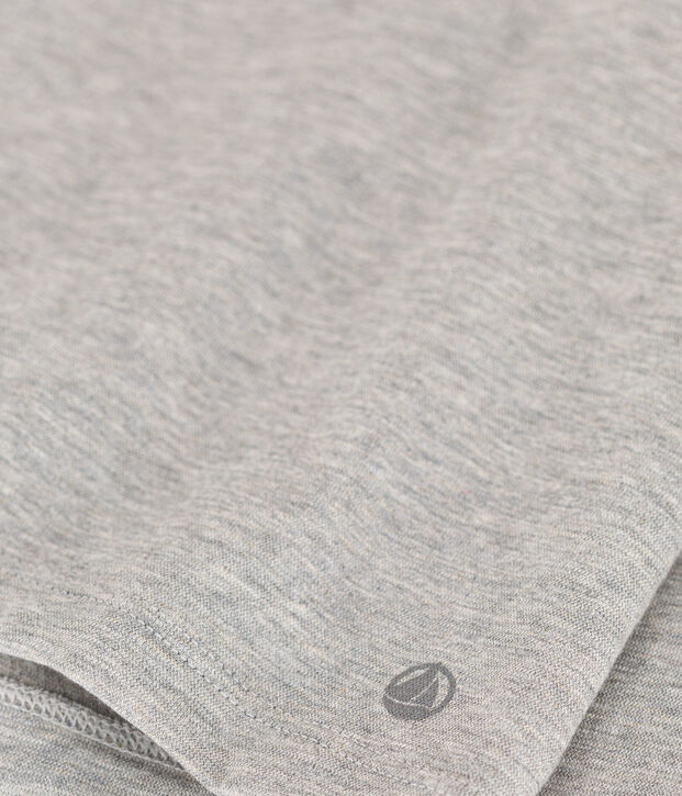 Girls' cotton blouse grey