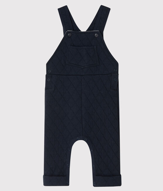 Baby boy's long dungarees SMOKING blue