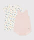 Babies' Cotton Playsuits - 2-Pack