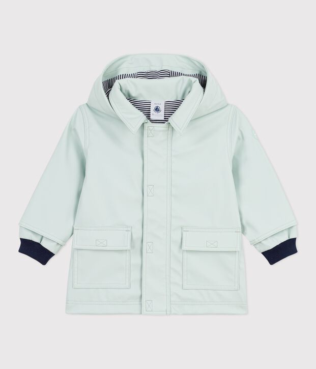 Babies' iconic raincoat green