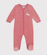 Babies' velour pyjamas