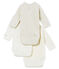 Unisex newborn baby long-sleeved bodysuit – 3-piece set variante 1
