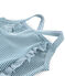 Girls' One-Piece Swimsuit PINEDE green/MARSHMALLOW white