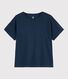 Women's Plain Linen and Cotton Blend T-Shirt