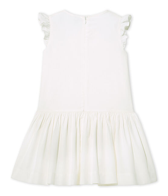Robe de cérémonie fille Lait white