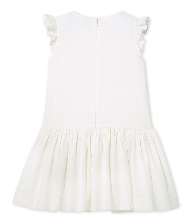Robe de c&eacute;r&eacute;monie fille Lait white