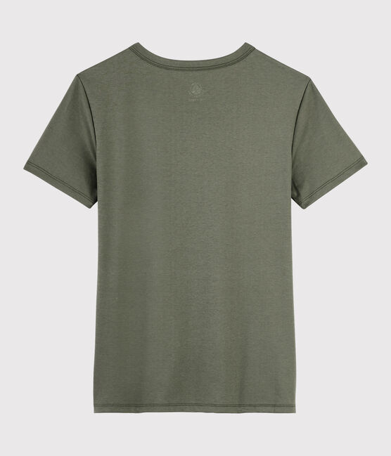 Women's Sea Island cotton T-shirt LITOP brown