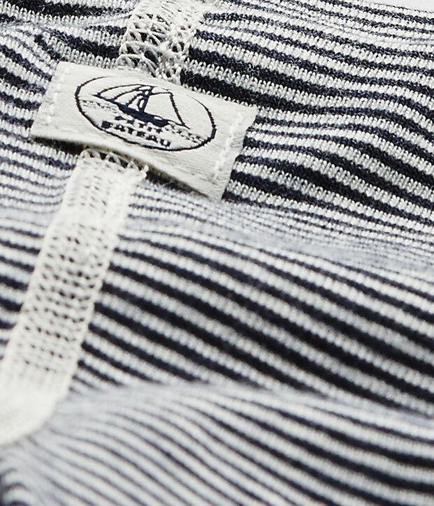 Baby's unisex milleraies-striped leggings blue/white