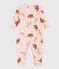 Animal Patterned Fleece Pyjamas SALINE pink/MULTICO white