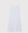Women's strappy dress ECUME white