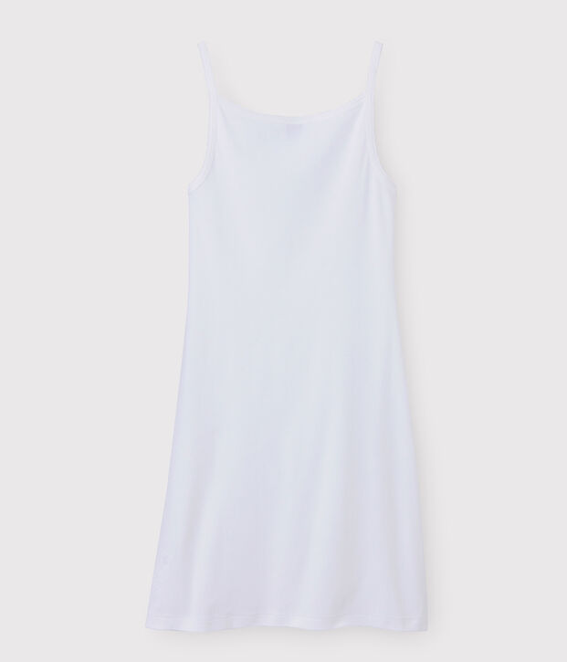 Women's strappy dress white