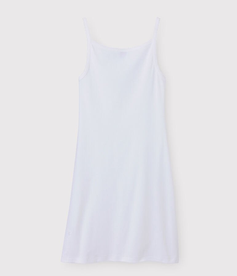 Women's strappy dress white