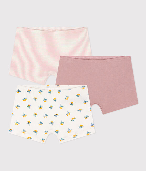 Girls' Floral Cotton Hipsters - 3-Pack variante 1