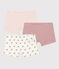 Girls' Floral Cotton Hipsters - 3-Pack variante 1