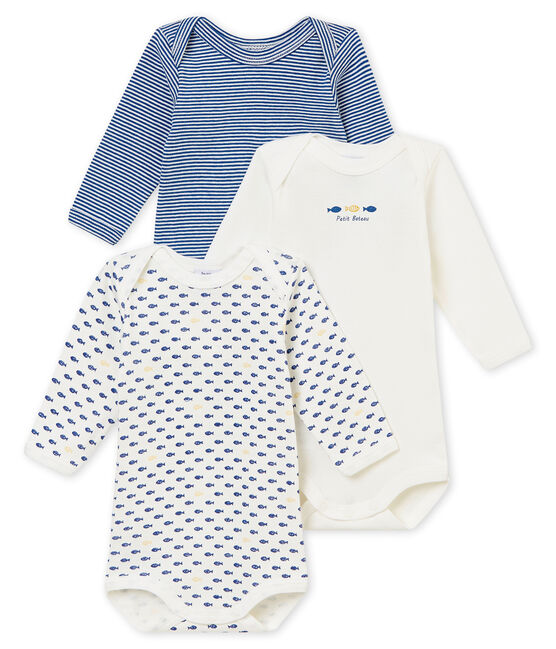 Baby boy's long sleeved body trio variante 1
