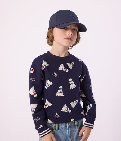 Plain blue children's cap