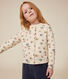 Girls' tube knit cardigan