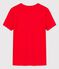 Women's Iconic Cotton Round Neck T-Shirt PEPS red