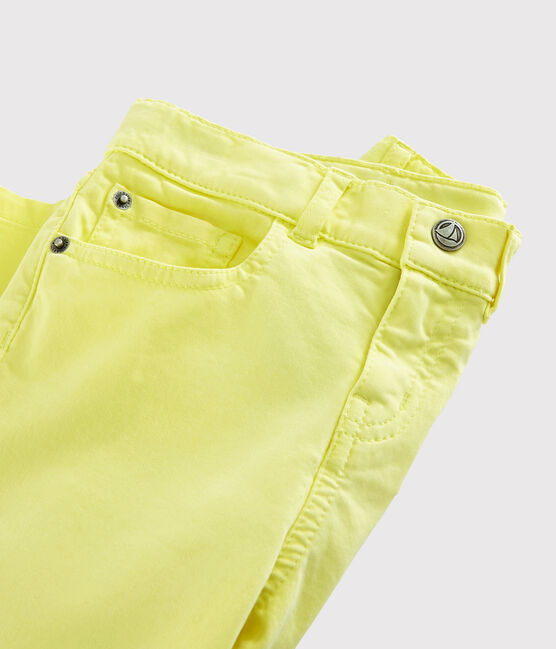 Boys' Serge Trousers CITRONEL yellow