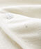 Unisex baby bath cape MARSHMALLOW white