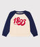 Children's Unisex Fleece Sweatshirt CHALOUPE blue/AVALANCHE white