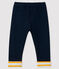 Baby boy's tubular knit trousers SMOKING blue