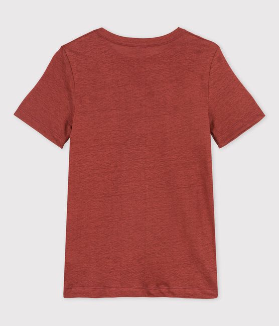 Women's Iconic Linen T-Shirt OMBRIE brown