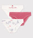 Girls' Cotton Briefs - 3-Pack