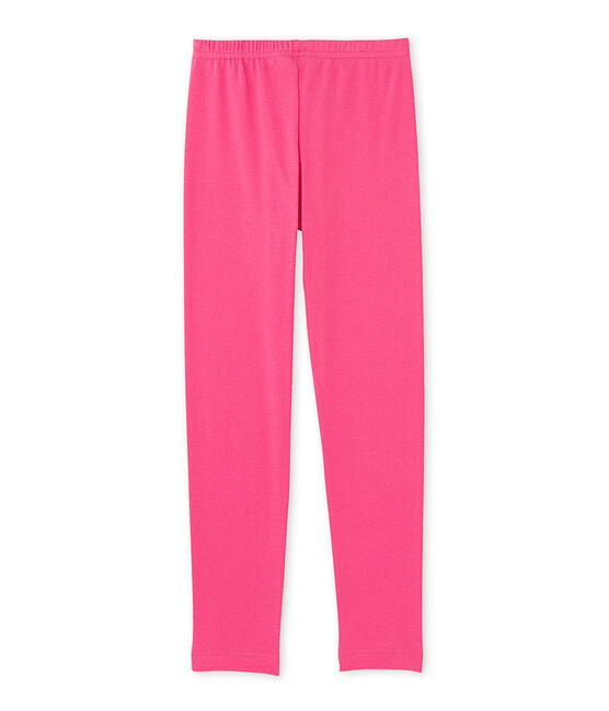 Girls' leggings Peony pink