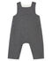 Baby boy's flannel dungarees SUBWAY CHINE grey