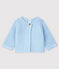 Babies' Organic Cotton Knitted Cardigan TOUDOU blue