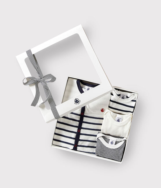 Babies' Pyjamas and 3-Pack of Stripy Bodysuits variante 1