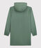 Unisex Long Light Recycled Fabric Raincoat THUYA green