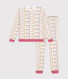 Christmas print cotton pyjamas