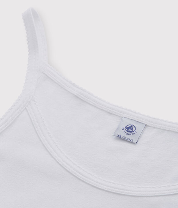 Women's strappy dress white