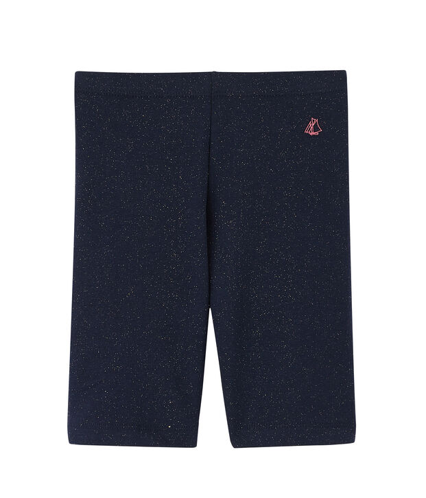 Girls' Cycling Shorts blue/yellow